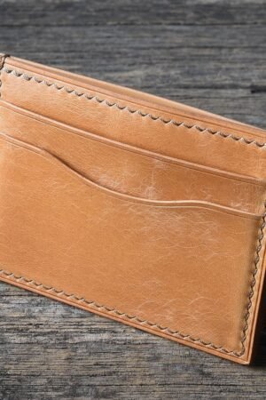 Machine made card holder