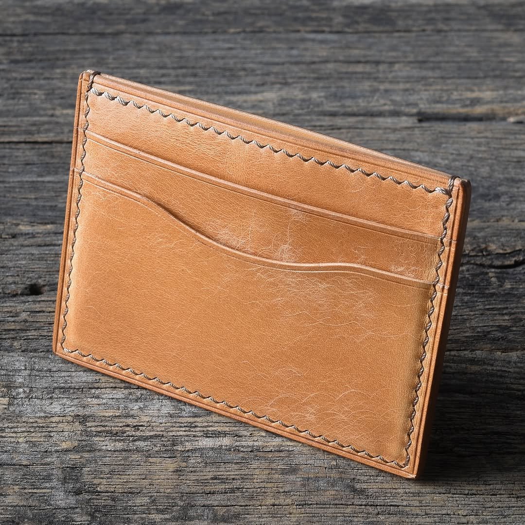 Machine made card holder