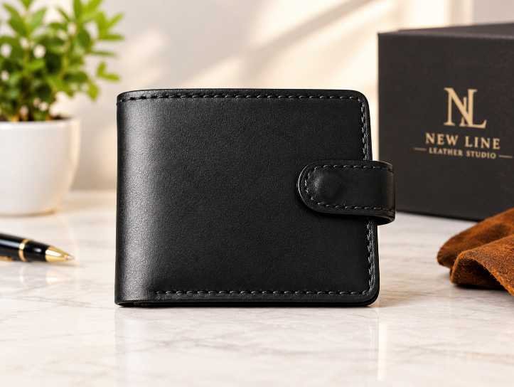 Premium CG Mat Leather Bi-Fold Wallet - Image 2
